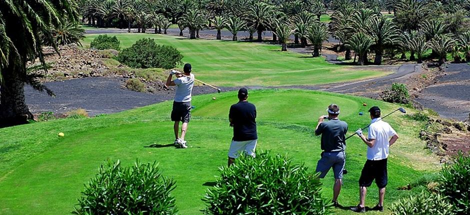 Costa Teguise Golf + Lanzaroten golfkentät 
