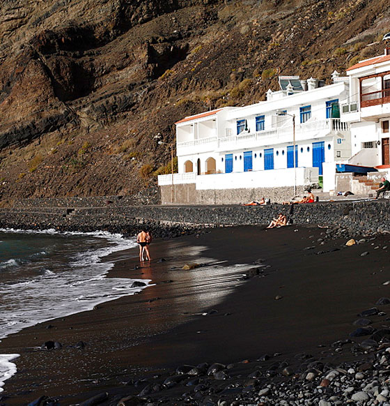 La Gomera. Playa de Alojera