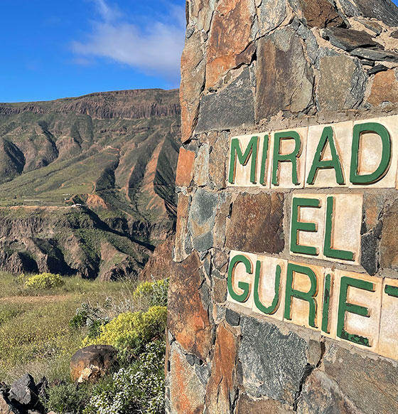 Mirador de El Guriete. Gran Canaria