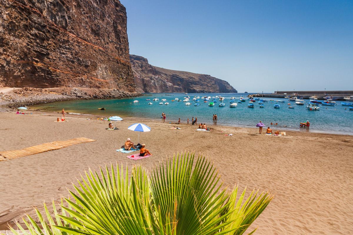 Playa Las Vueltas. La Gomera