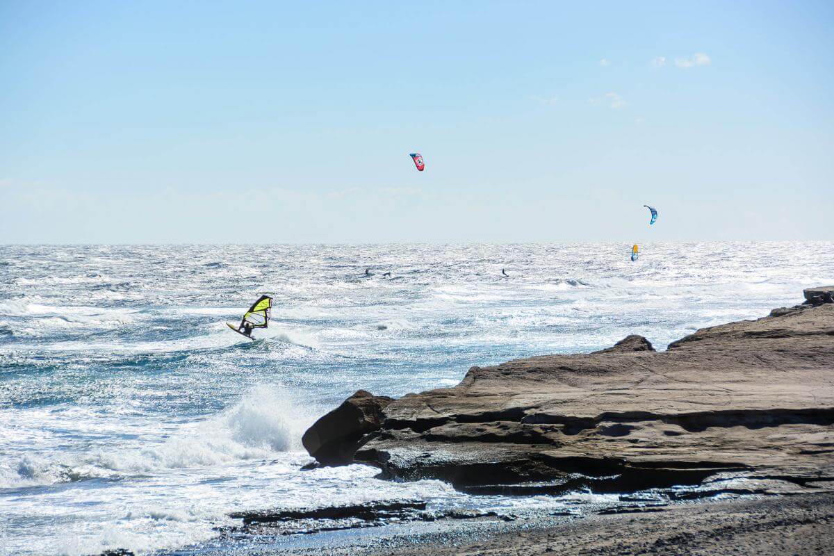 Windsurf en la playa de El Cabezo Spots de windsurf de Tenerife
