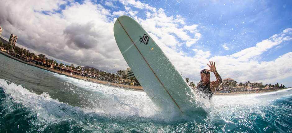 La izquierda de Las Palmeras, surffauskohteet Teneriffalla