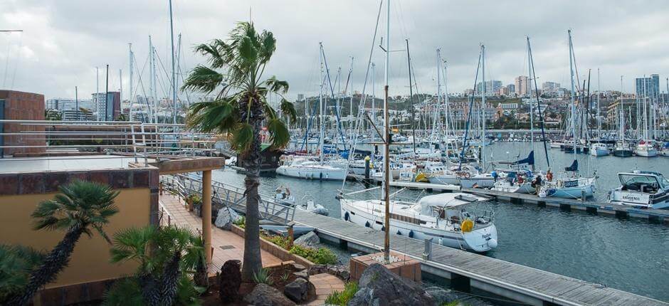 Las Palmas de Gran Canarian venesatama, Venesatamat ja satamat Gran Canarialla