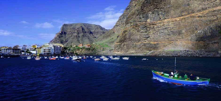 Vueltas Harbour + venesatamat ja satamat La Gomeralla 