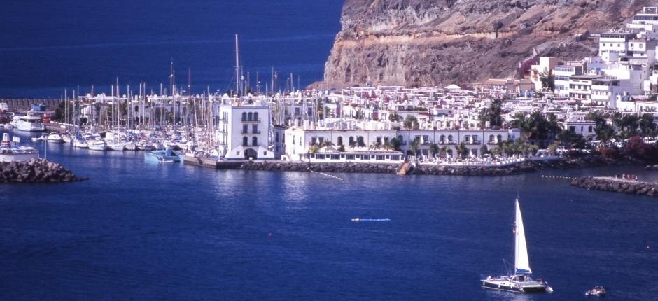 Puerto de Mogán, Gran Canarian venesatamat ja satamat