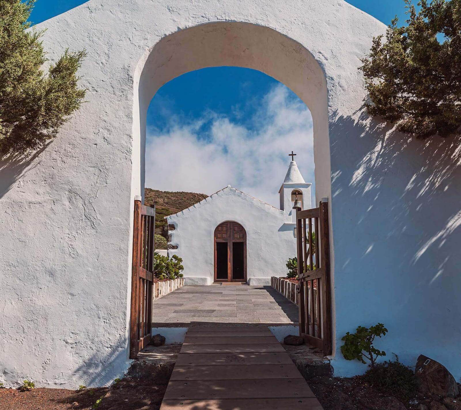 Santuario de La Virgen de Los Reyes. El Hierro.