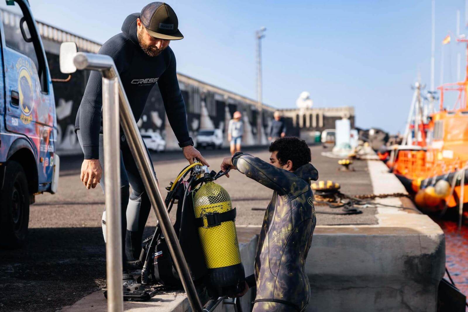 Muelle de La Restinga. El Hierro.