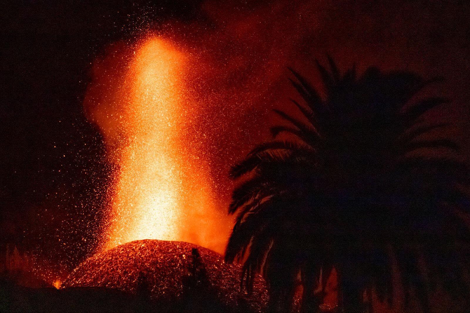Erupción volcánica Cumbre Vieja, La Palma.