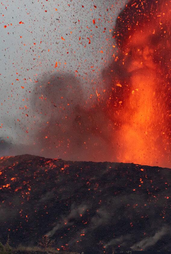 Erupción volcánica Cumbre Vieja. La Palma.