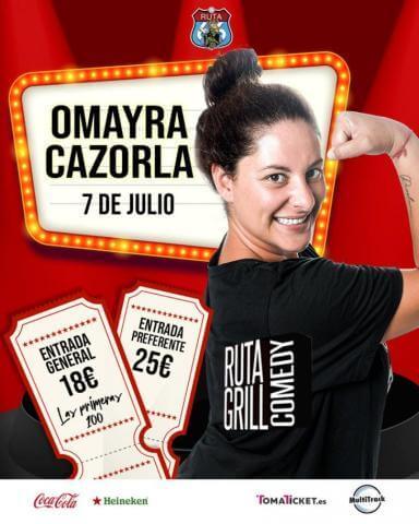 Omayra Cazorla.Ruta Grill Comedy