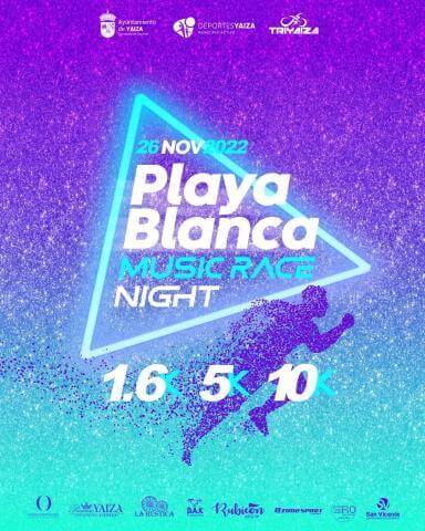 cartel Playa Blanca Music Race Night 2022