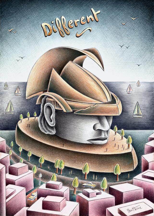 Tenerife, por Ben Heine