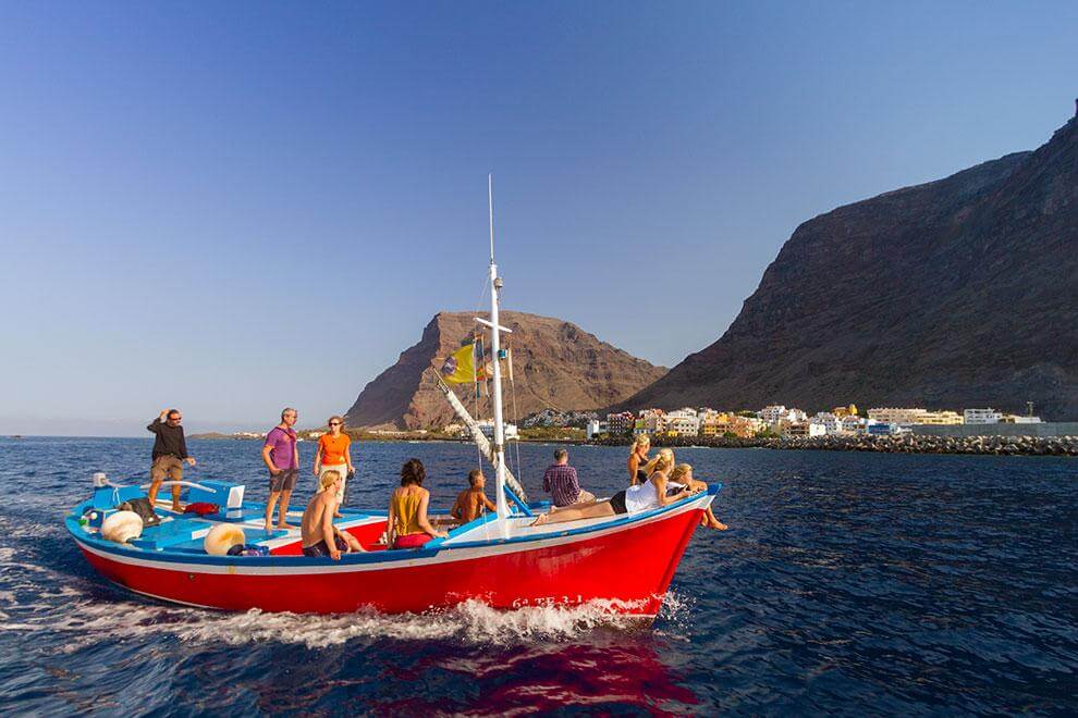 Avistamiento cetáceos, La Gomera