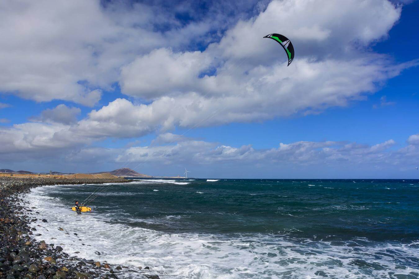 Kitesurf en Salinas de Pozo Spots de kitesurf de Gran Canaria