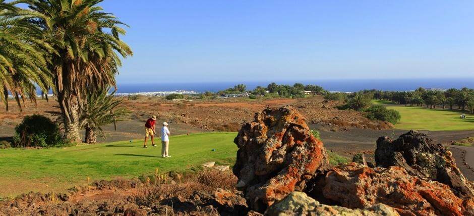 Costa Teguise Golf + Lanzaroten golfkentät 