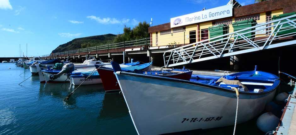 Marina La Gomera, La Gomeran venesatamat ja satamat 