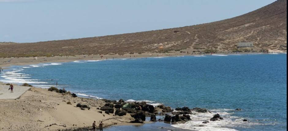 La Tejitan ranta, Teneriffan suositut rannat