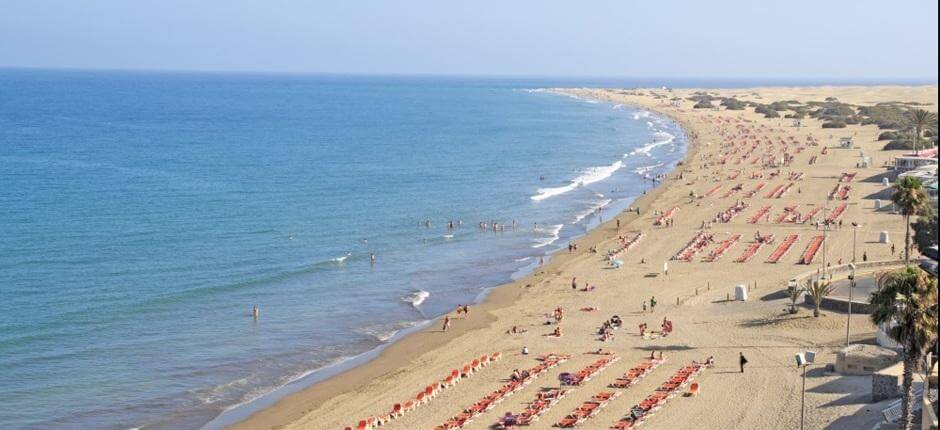 Playa del Inglés Gran Canarian suositut rannat