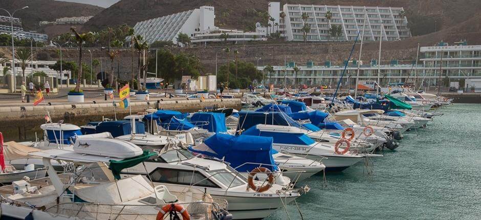 Puerto Rico Marina, venesatamat ja satamat Gran Canarialla
