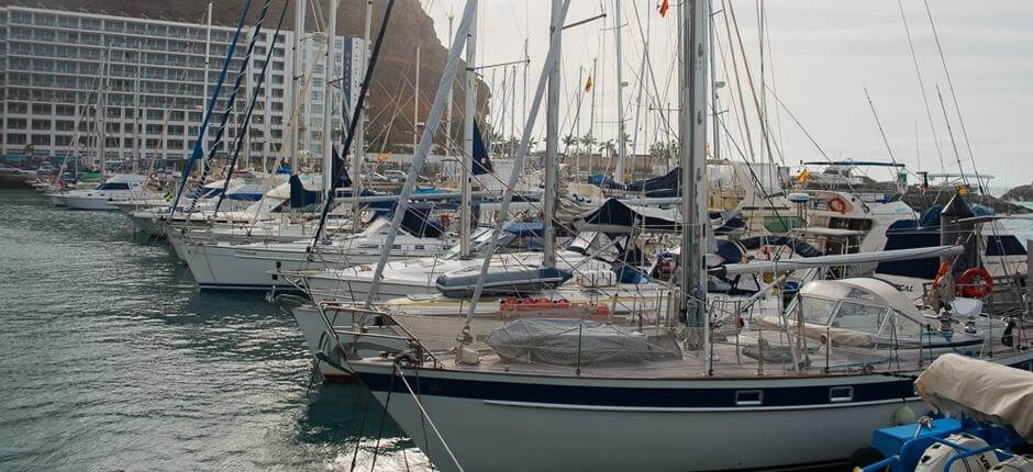 Puerto Rico Marina, venesatamat ja satamat Gran Canarialla