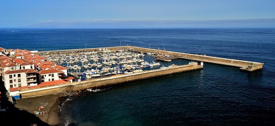 Los Gigantes Harbour, venesatamat ja satamat Teneriffalla