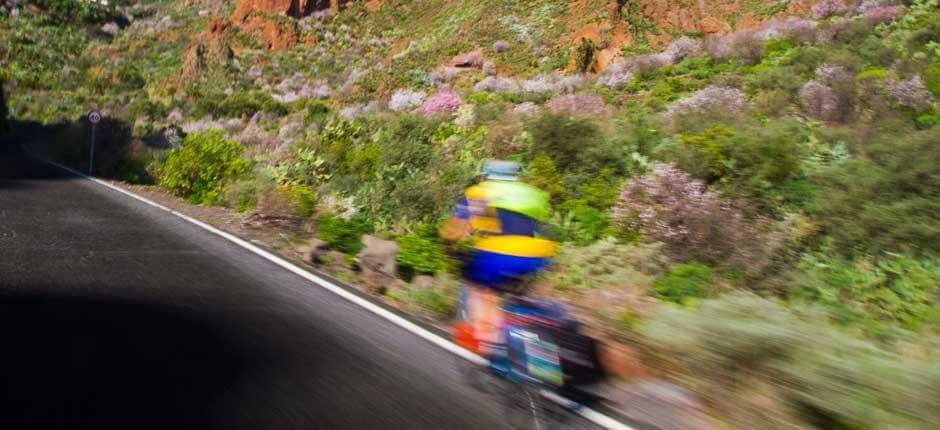 Pyöräilyreitti Gran Canarian pohjoisosasta keskiosaan Pyöräilyreitit Gran Canarialla